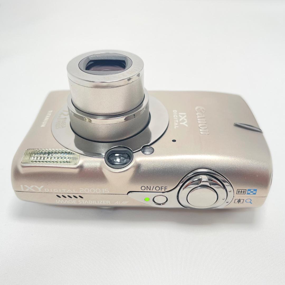 極美品✨動作品✨Canon IXY デジカメ 2000IS 送料無料 匿名配送