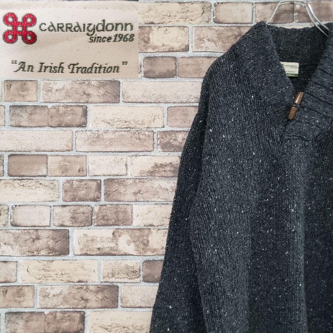 CARRAIG DONN ニット セーター チャコールグレー XL