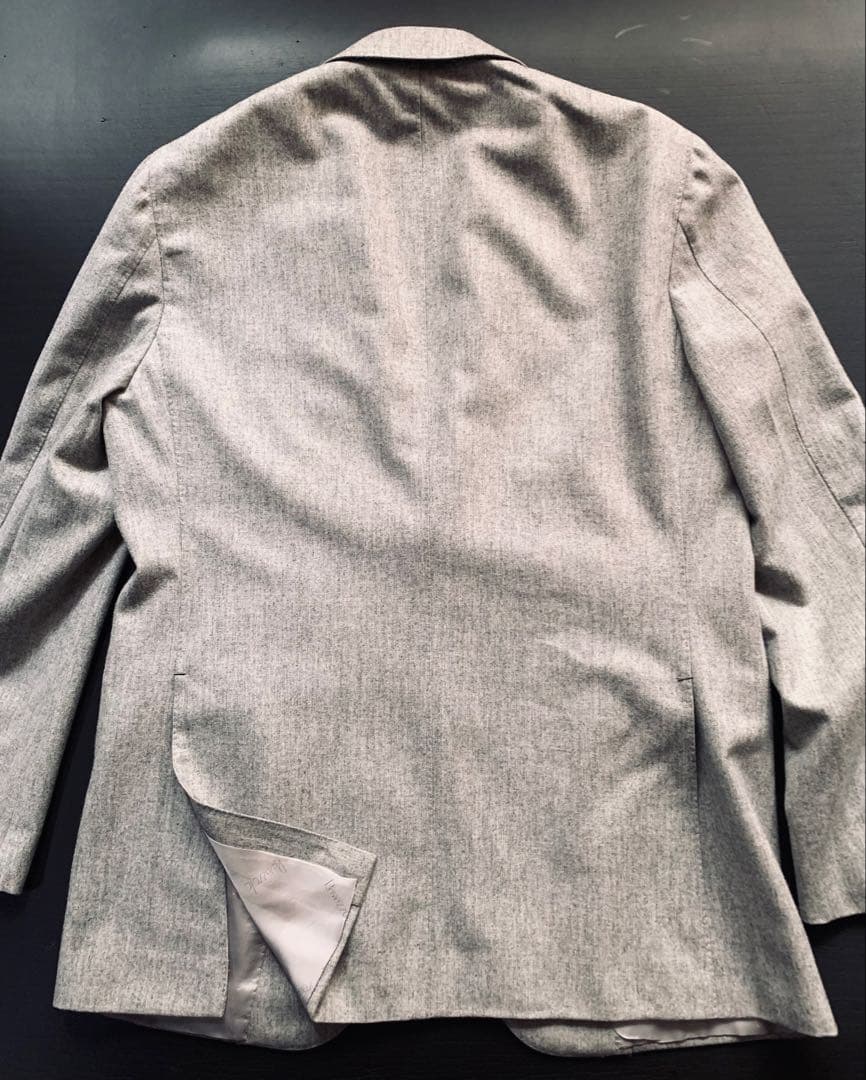 イタリア名門 Ravazzolo 上のエレガンス漂うスーツ ¥35万程L KANDAIZUMI_COM