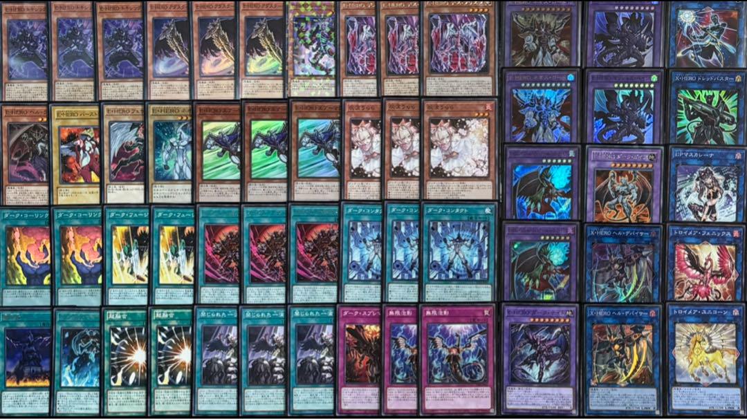 遊戯王　E-HERO   デッキ　イービルヒーロー　新規入り　メイン40EX15