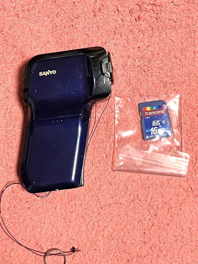 有線バッテリーで長時間の撮影&編集を楽しもう！ SANYO Xacti (9