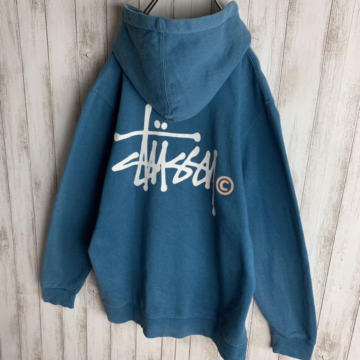 低価NEW 希少カラー ステューシー バックプリント パーカー 入手困難 即完売 人気 MVh1W-m12448138407 高品質在庫