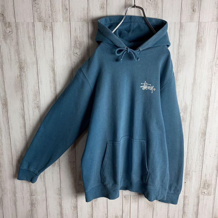 低価NEW 希少カラー ステューシー バックプリント パーカー 入手困難 即完売 人気 MVh1W-m12448138407 高品質在庫
