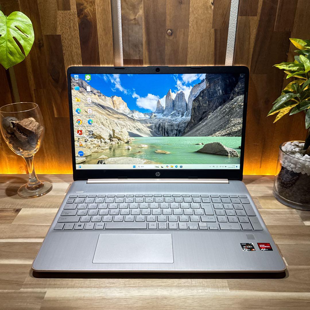 美品希少ピンク‼️HP☘Ryzen5 5500U☘SSD512GB☘ノートパソコン 美品希少ピンク‼️HP☘Ryzen5 5500U☘SSD512GB☘ノートパソコン