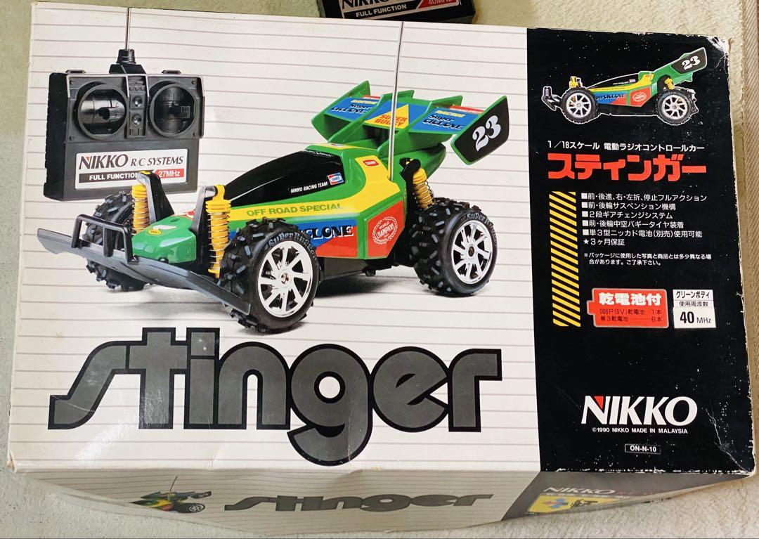 NIKKO ステインガー II 1/18 電動ラジコンカー ジャンク ニッコー スティンガーStinger 1/18 電動ラジコンカー レトロ