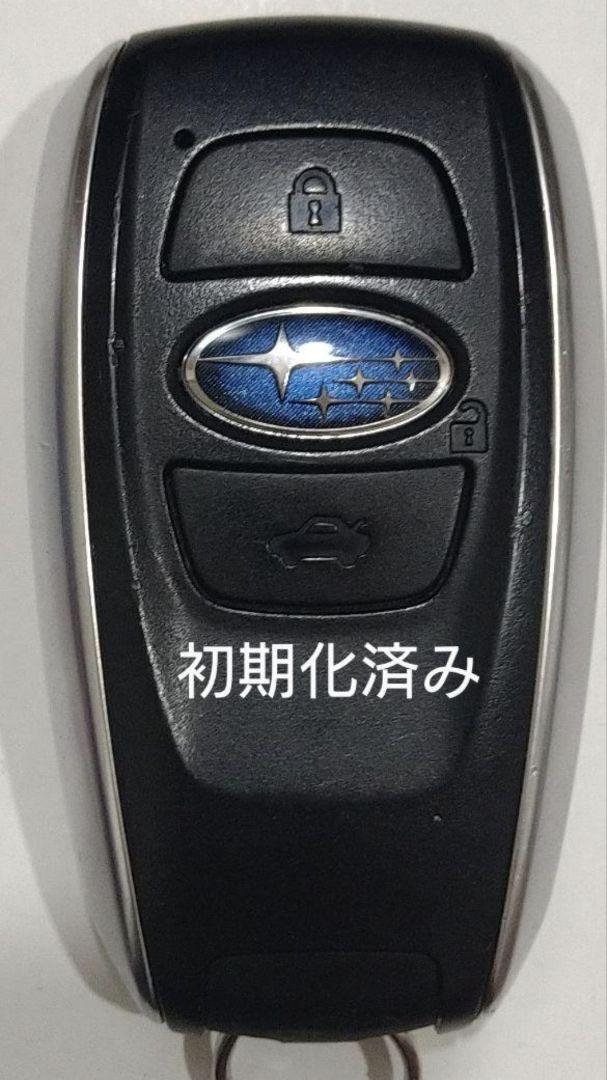 初期化済スバル純正スマートキー3ボタン基盤番号231451-7000電池付き6