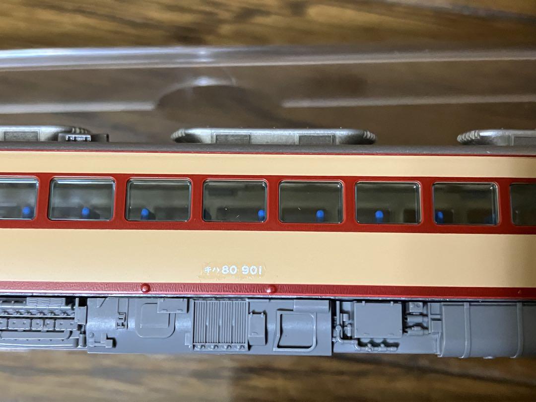 TOMIXキハ80 901 1両のみ ヘードマーク付