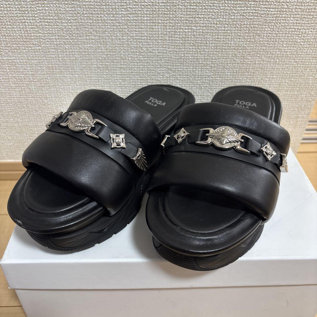 TOGA PULLA ビブラムソール サンダル 37 ボリュームソール