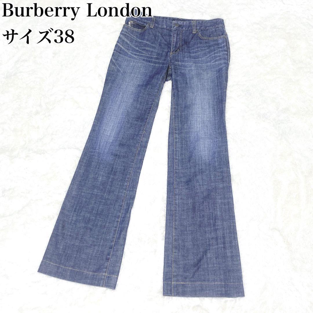 Burberry London】ブーツカットデニム ダークブルー 38 - メルカリ