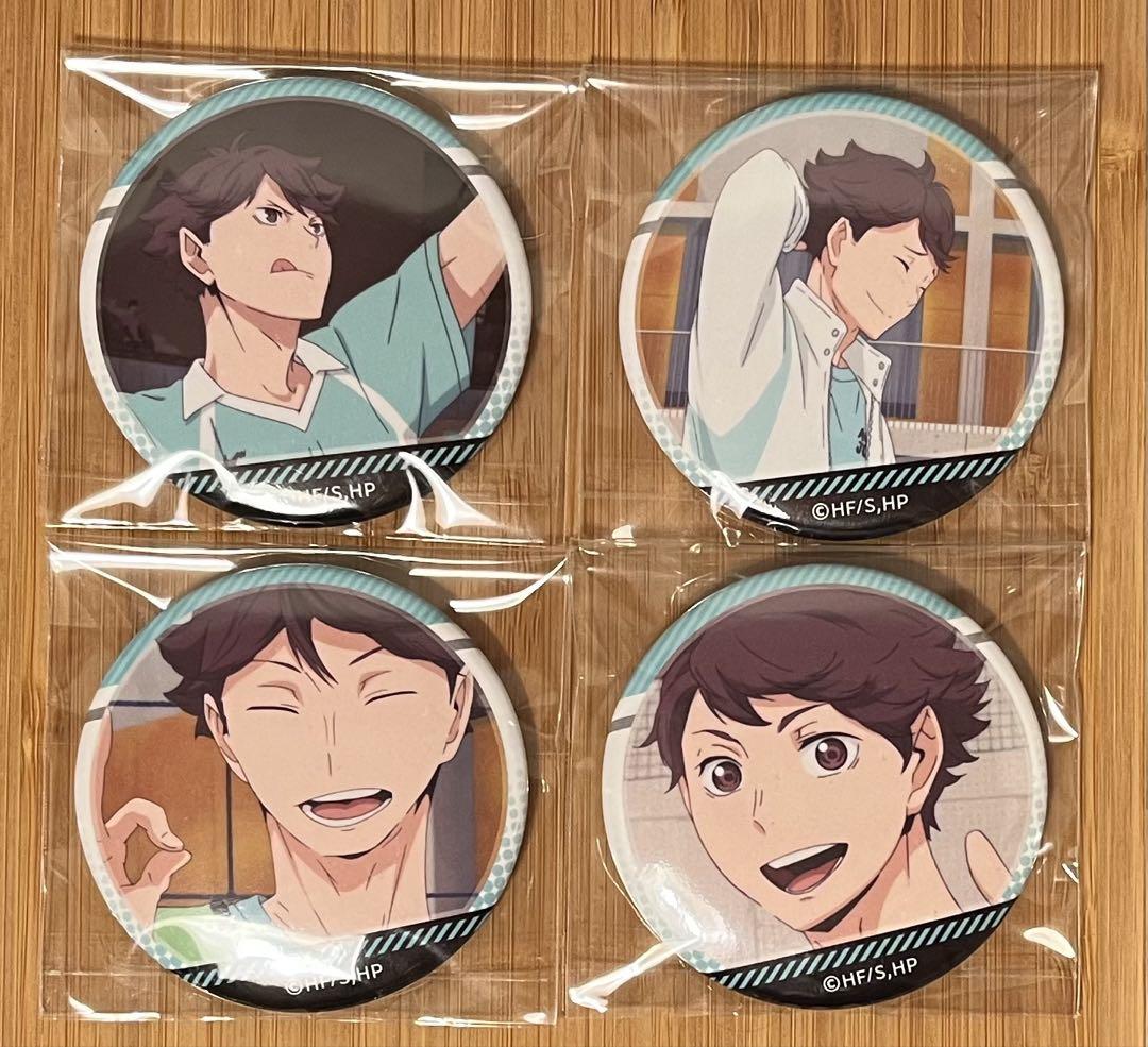 ハイキュー!! 及川がいっぱい場面写トレーディング缶バッジ