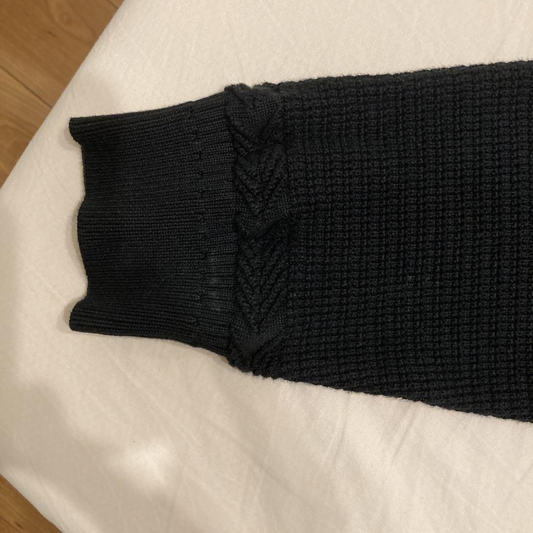 YASHIKI【19AW】Komogake Cardigan(BLACK)