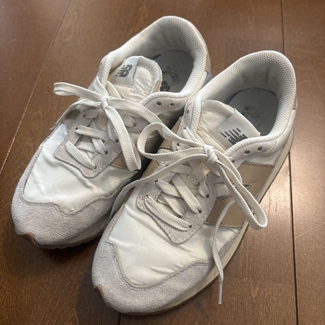New Balance 574 ホワイトスニーカー