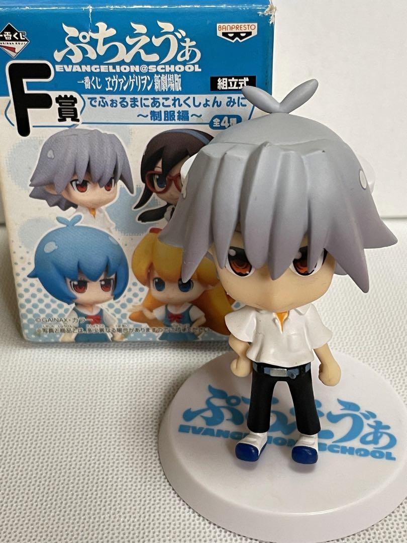 ぷちえヴぁ他渚カオルフィギュア10種セットローソンガチャ-最