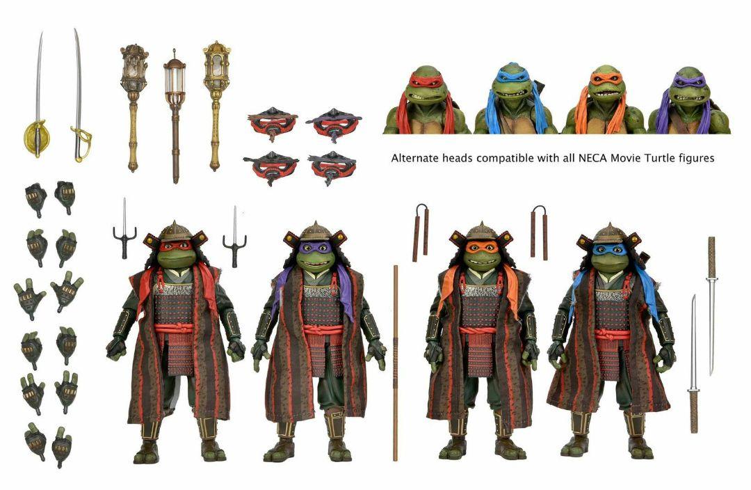 SDCC2023 限定 NECA ネカ TMNT3 サムライ タートルズ 4PK - メルカリ