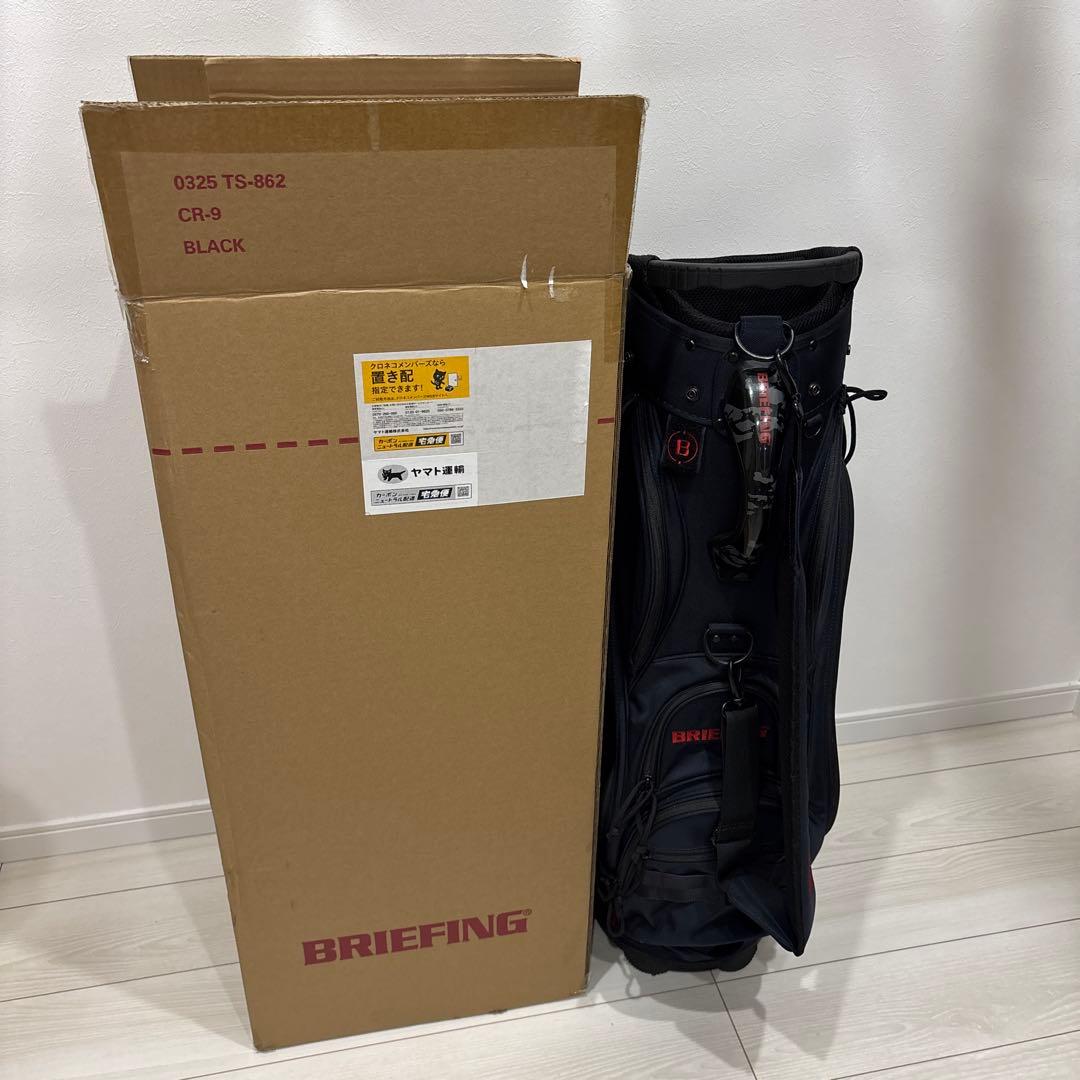 BRIEFING キャディバッグ ネイビー BRIEFING キャディバッグ ネイビー