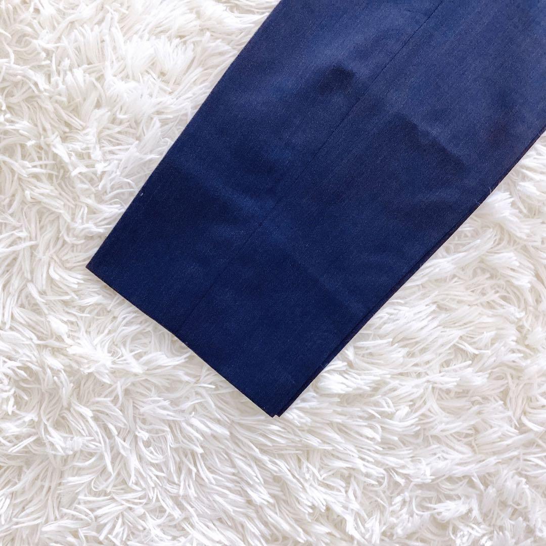 美品✨スーツセレクト サマースーツ 薄手 セットアップ ダークネイビー AB7