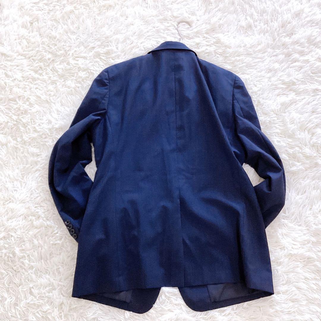美品✨スーツセレクト サマースーツ 薄手 セットアップ ダークネイビー AB7