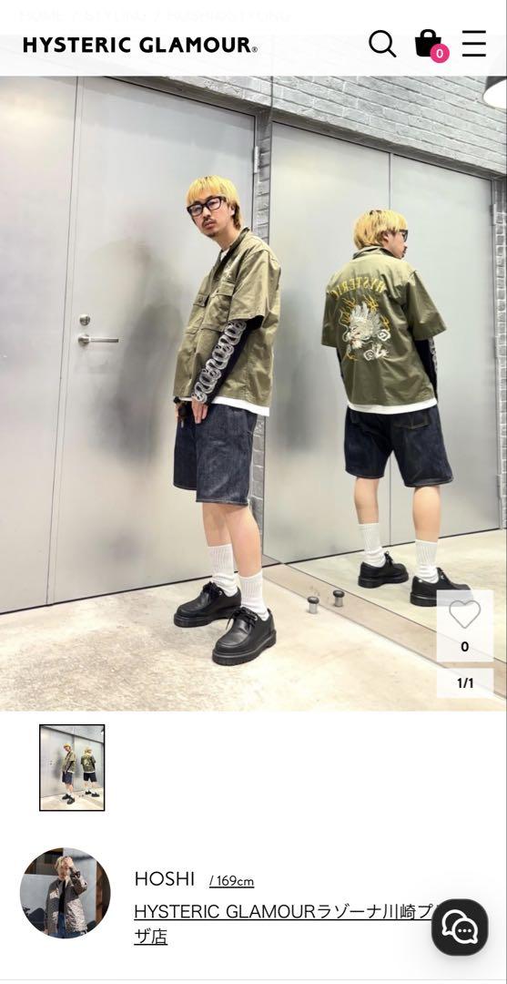 2025AW HYSTERIC GLAMOUR デニムショーツ