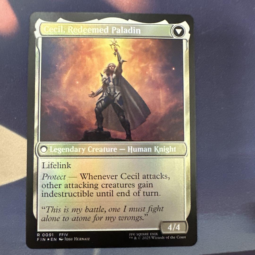 MTG 暗黒騎士、セシル 英語 foil ② - メルカリ