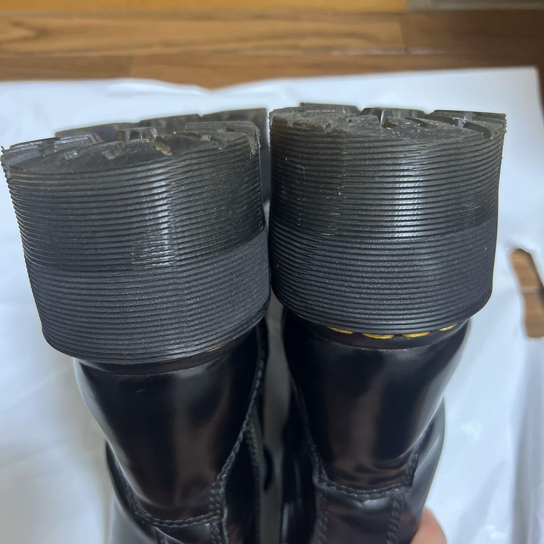 美品Dr. Martens 黒 レザー ハイカットブーツ26cm Dr. Martens 黒 レザー ハイカットブーツ