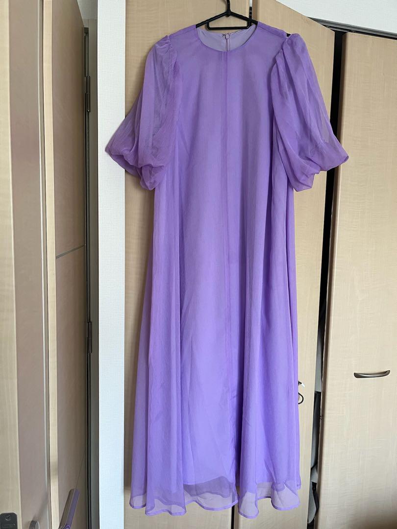 BACK SIDE OPEN CURTAIN DRESS
