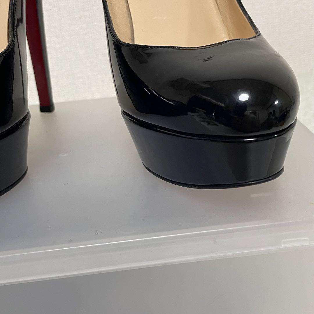 ⭐️極美品⭐️ クリスチャンルブタン ビアンカ ハイヒール パテントカーフ 画像16