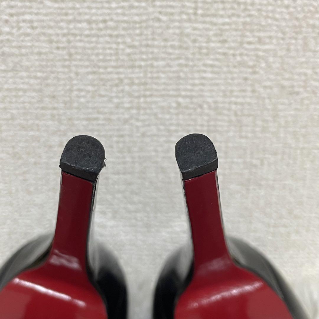 ⭐️極美品⭐️ クリスチャンルブタン ビアンカ ハイヒール パテントカーフ 画像9
