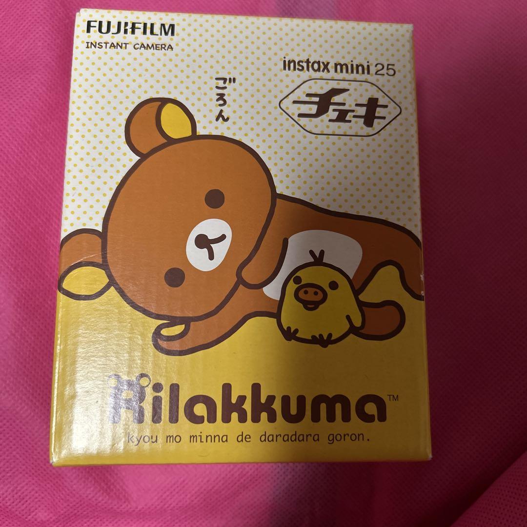 未開封品Fujifilm instax mini 25/リラックマ/チェキ - メルカリ