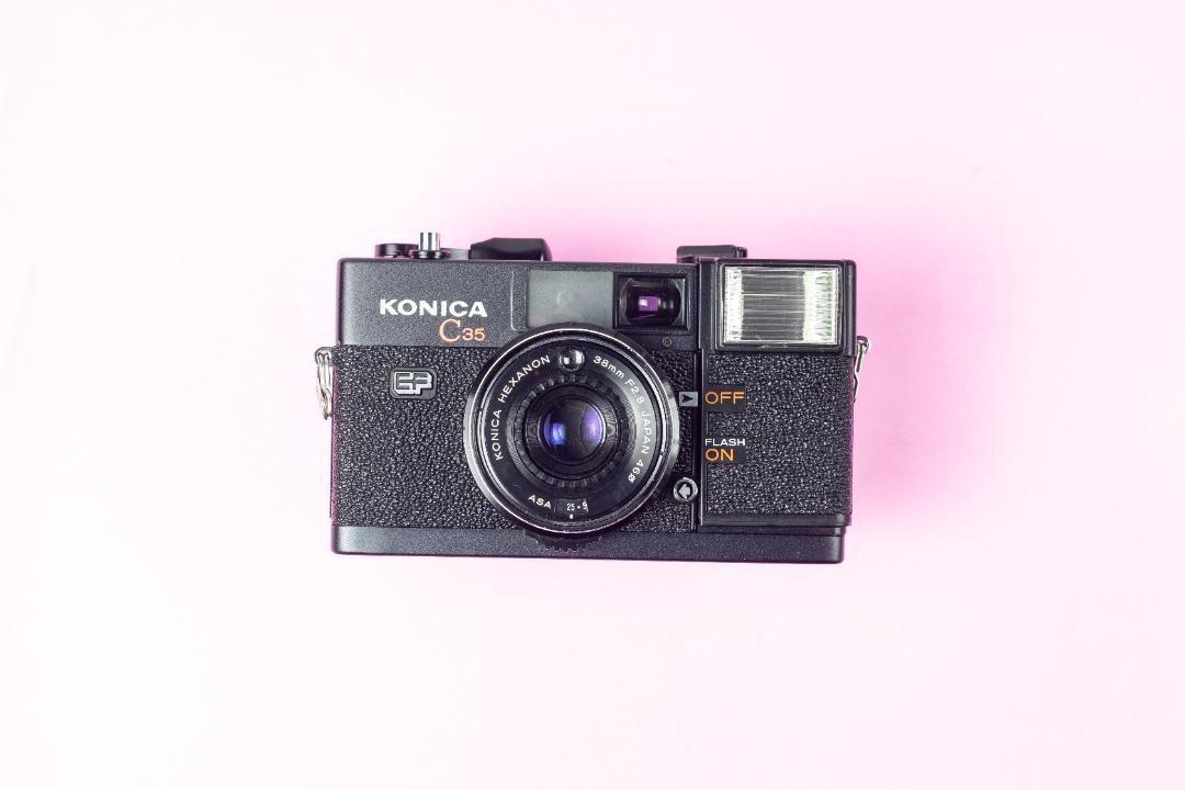 [#346] コニカ KONICA C35 EF コンパクトフィルムカメラ