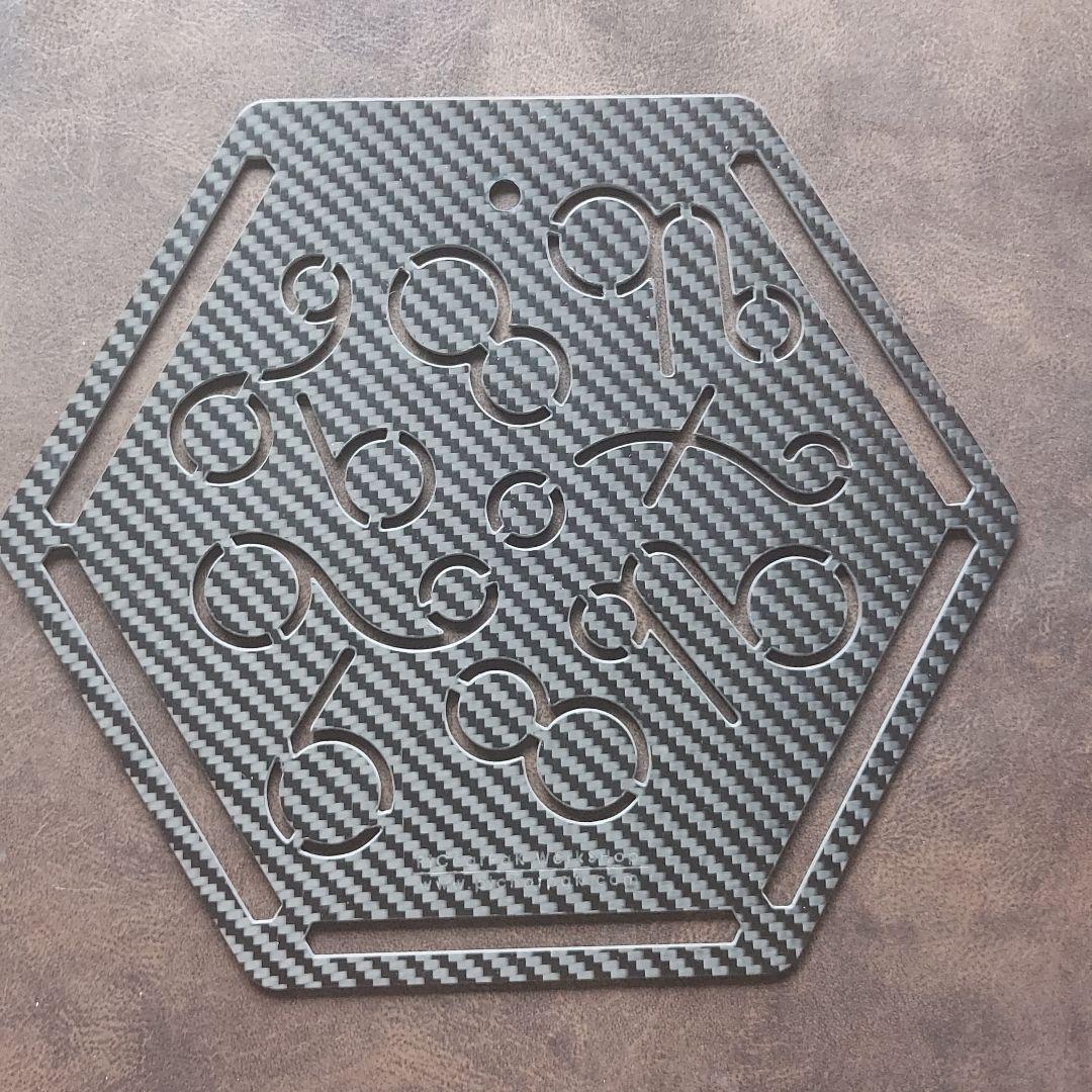 TENt o TEN　CF Plate Hex サイド カーボン エッジスタンド