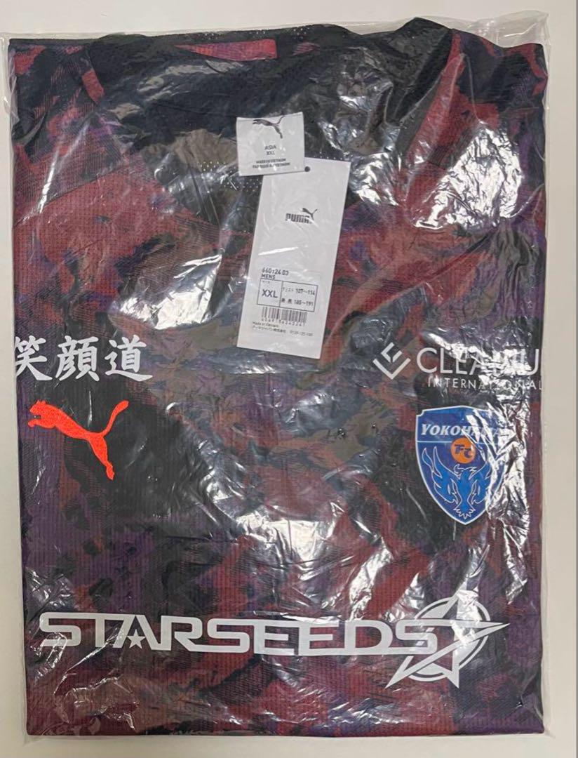 【１着でも送料無料】 横浜FC2025公式戦アップTシャツXXLプーマ新品未使用 メルカリ - ウェア
