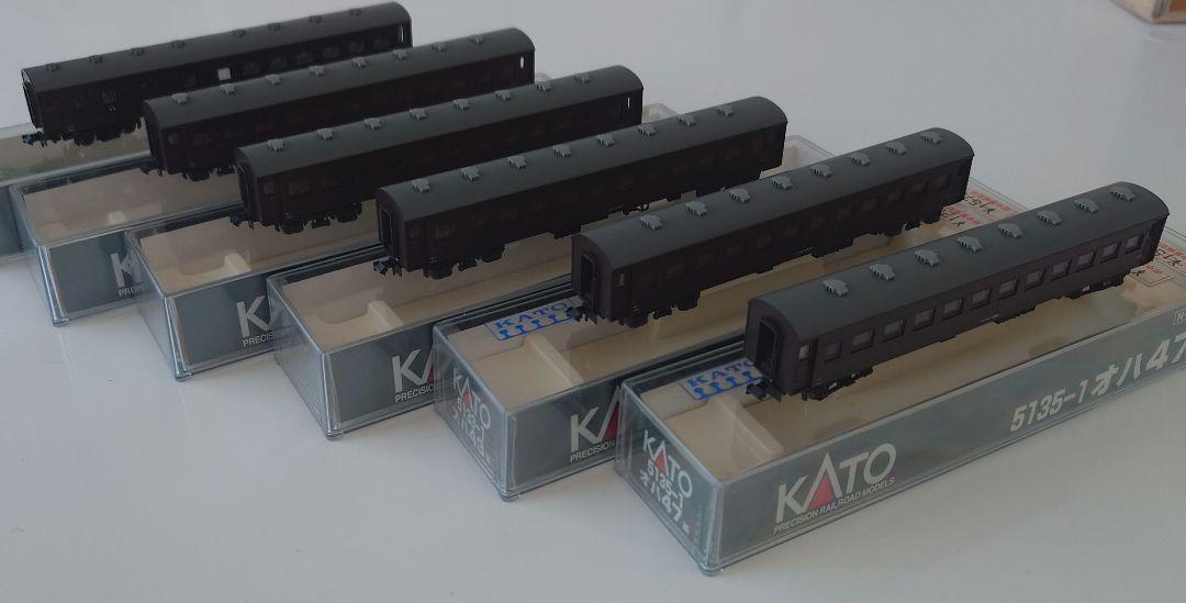 KATO Nゲージ 国鉄スハ43系.スハ47系.オハニ36系客車 6両セット