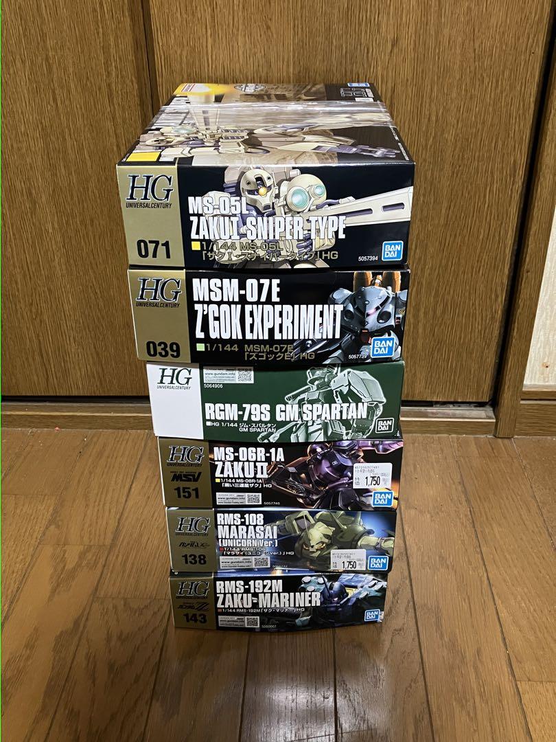 ガンプラ ガンダム まとめ 6体セット レア機体 新品 ザク 画像2