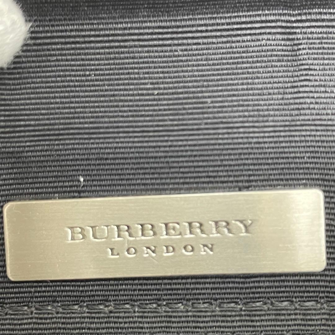 バーバリー ショルダートートバッグ 革 チェック フォーマル ビジネス FW18