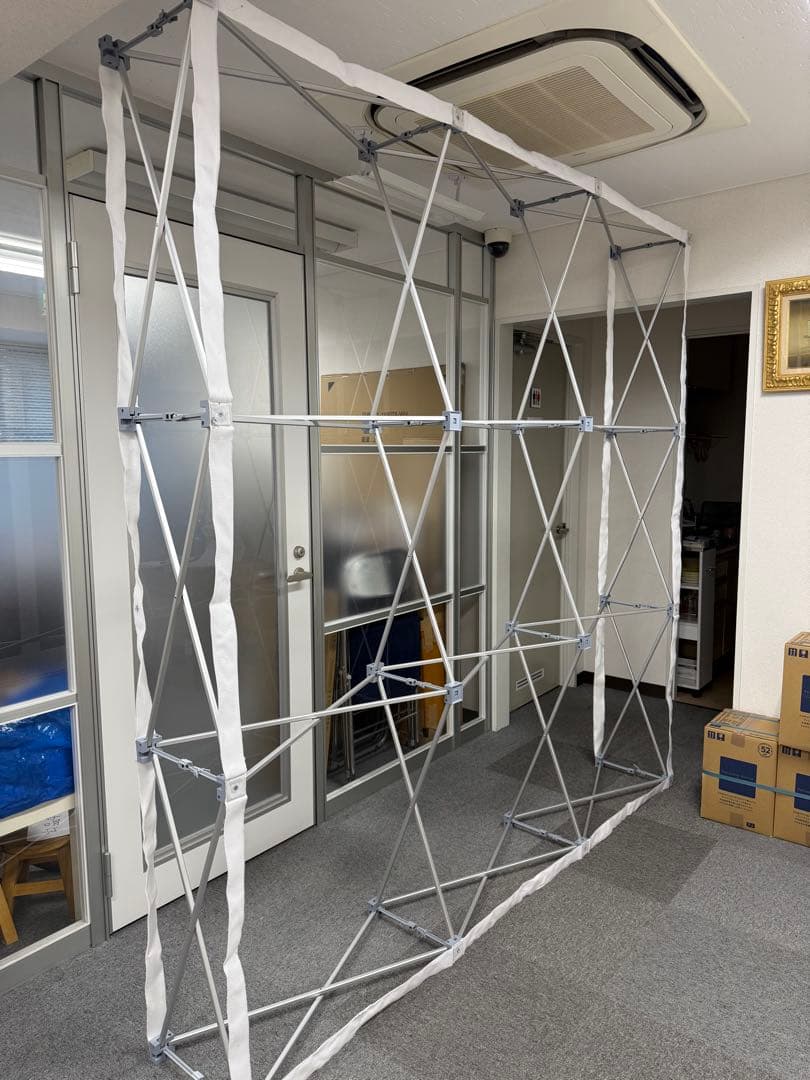 イージーシステムパネル3×3 大型バックボードやや傷や汚れあり