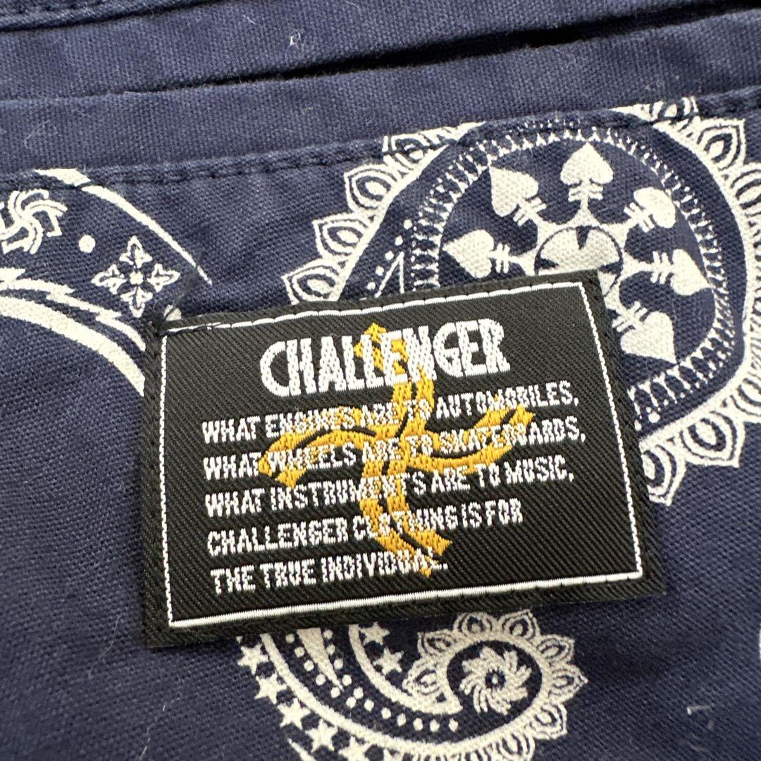値下げ challenger チャレンジャー L ショートパンツ ハーフ