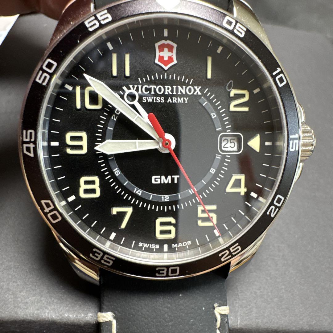 クォーツ　ビクトリノックスARMY 腕時計 GMT