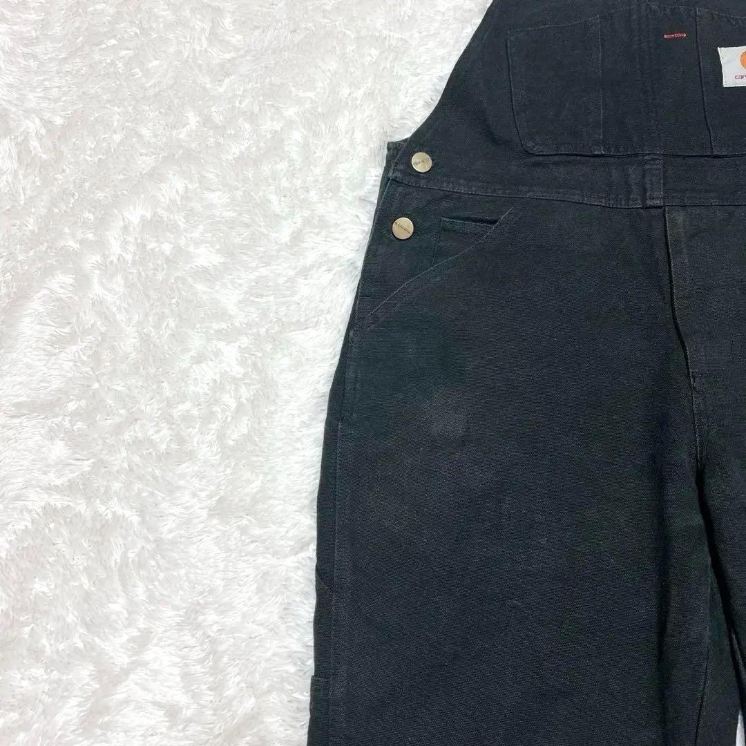 carhartt カーハート　オーバーオール　サロペット　黒　ブラック
