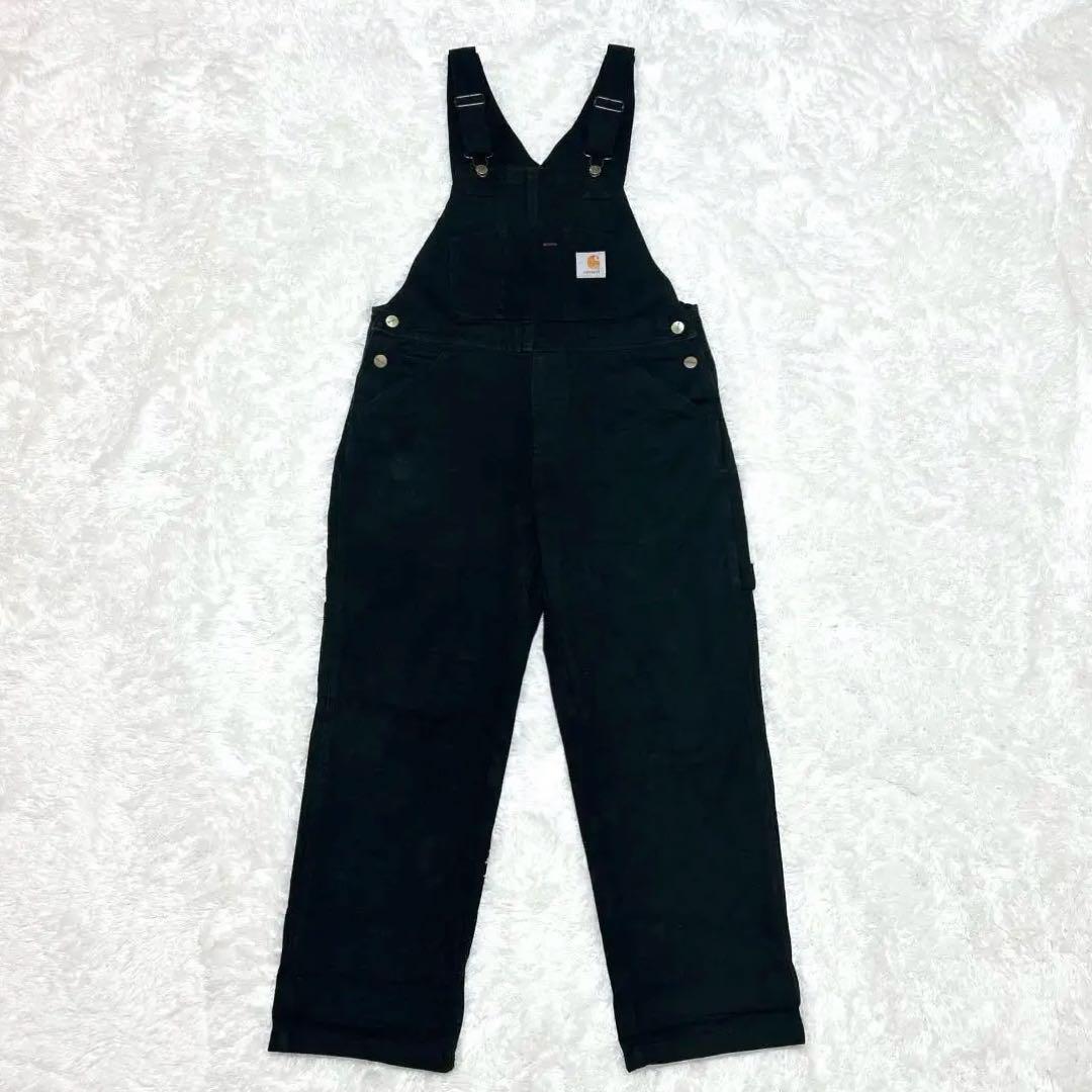 carhartt カーハート　オーバーオール　サロペット　黒　ブラック