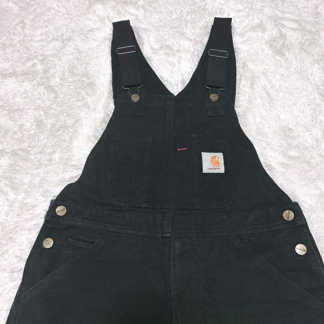 carhartt カーハート　オーバーオール　サロペット　黒　ブラック