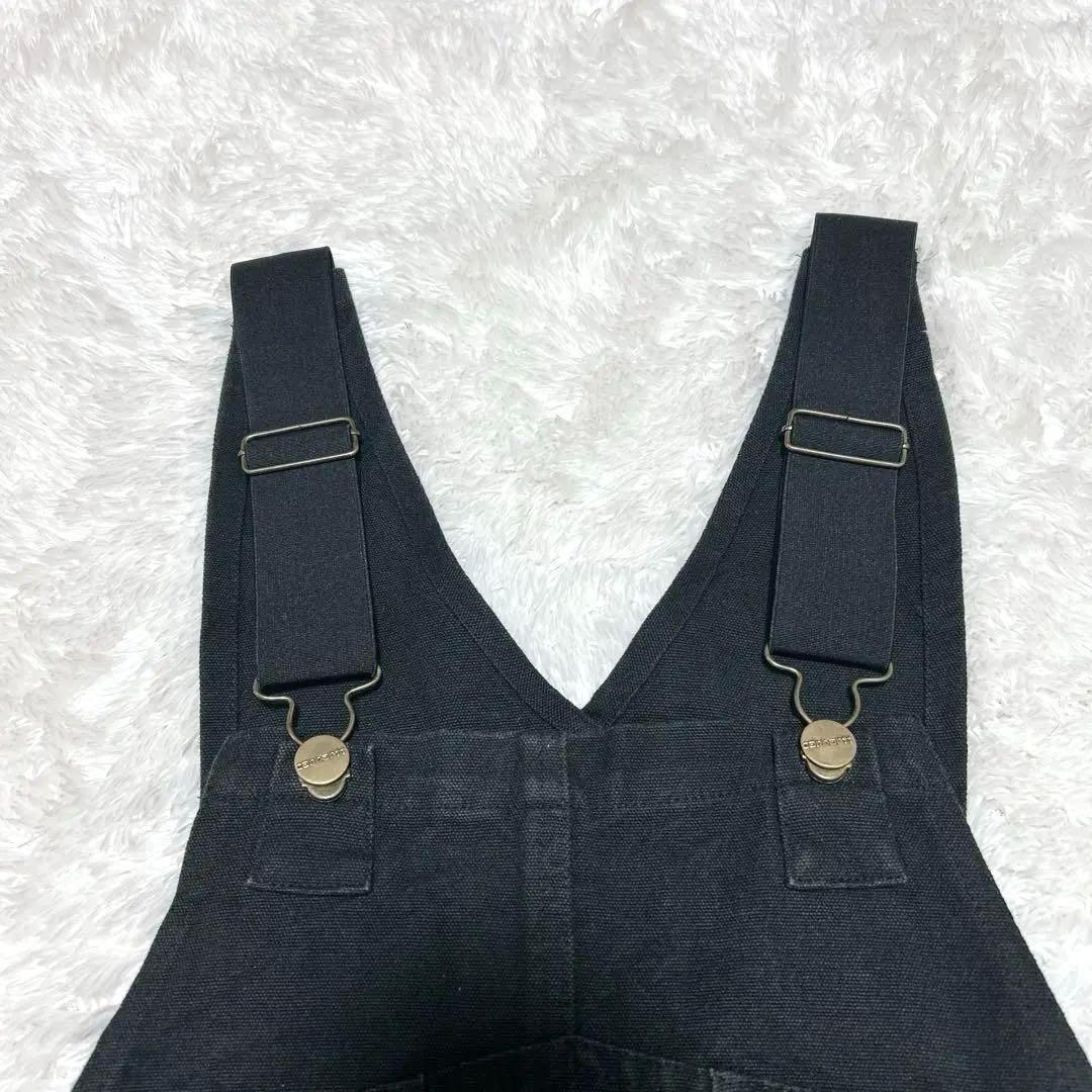 carhartt カーハート　オーバーオール　サロペット　黒　ブラック