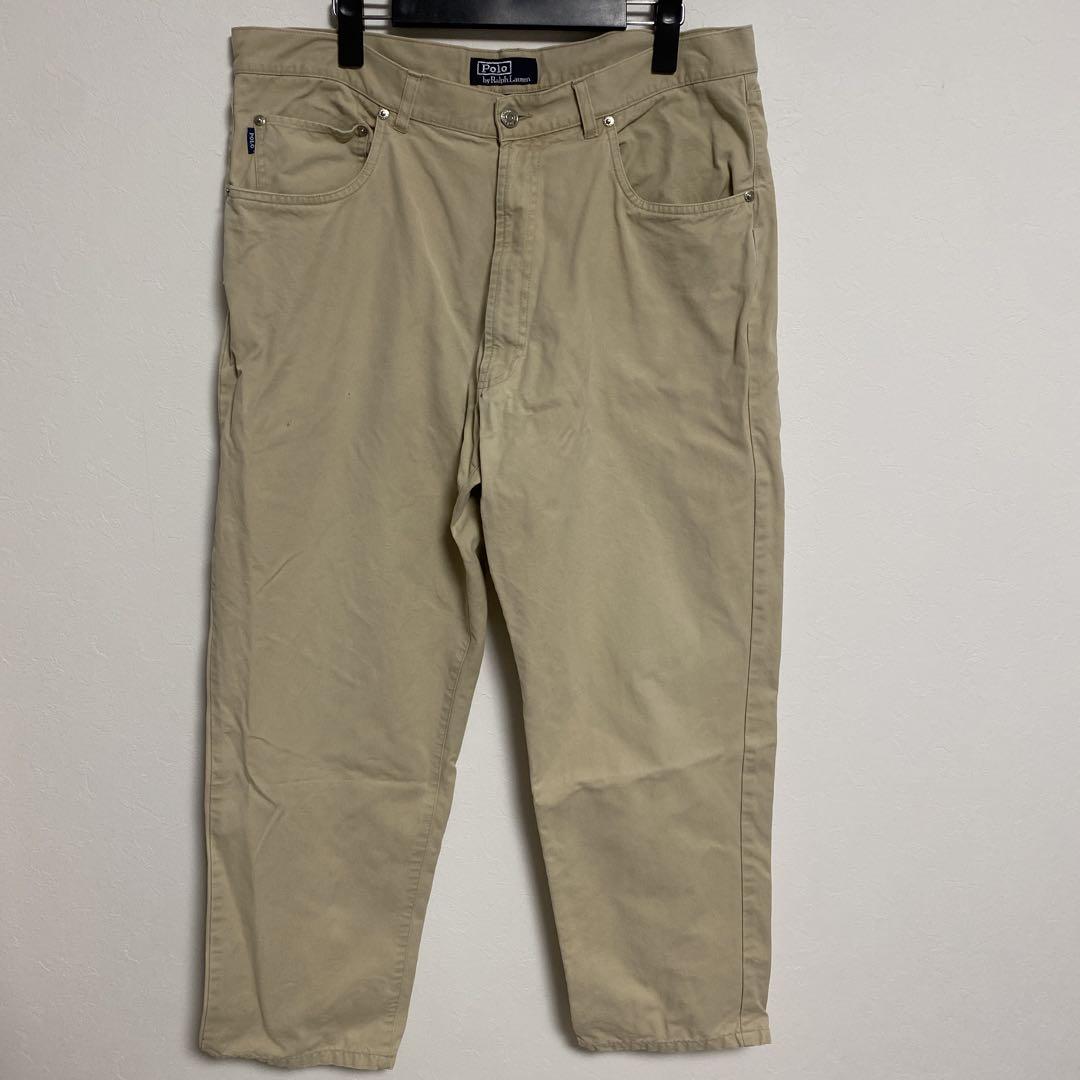 Polo Ralph Lauren チノパン ベージュ 中古・古着通販】POLO RALPH LAUREN (ポロ・ラルフローレン