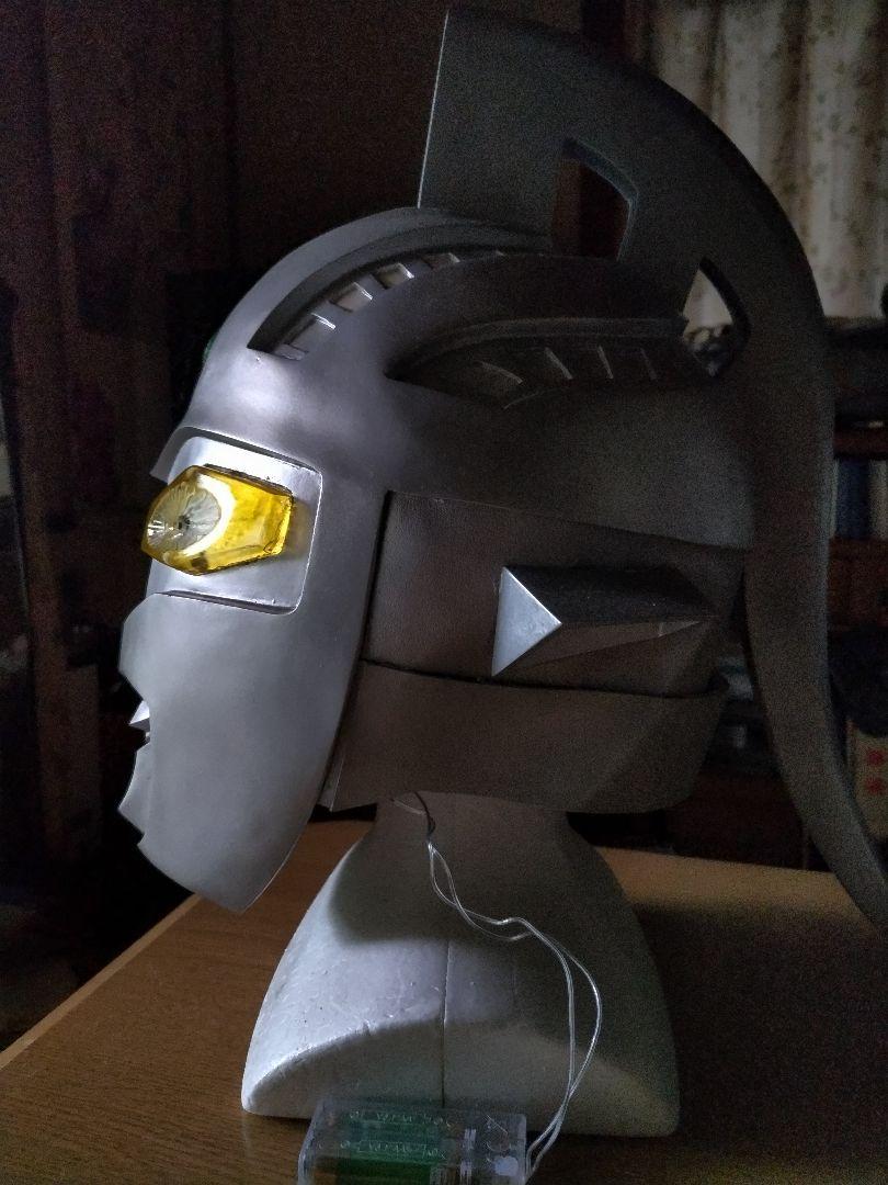 超レア！目が発光！　1/1ウルトラセブン　レプリカマスク　アイスラッガー脱着