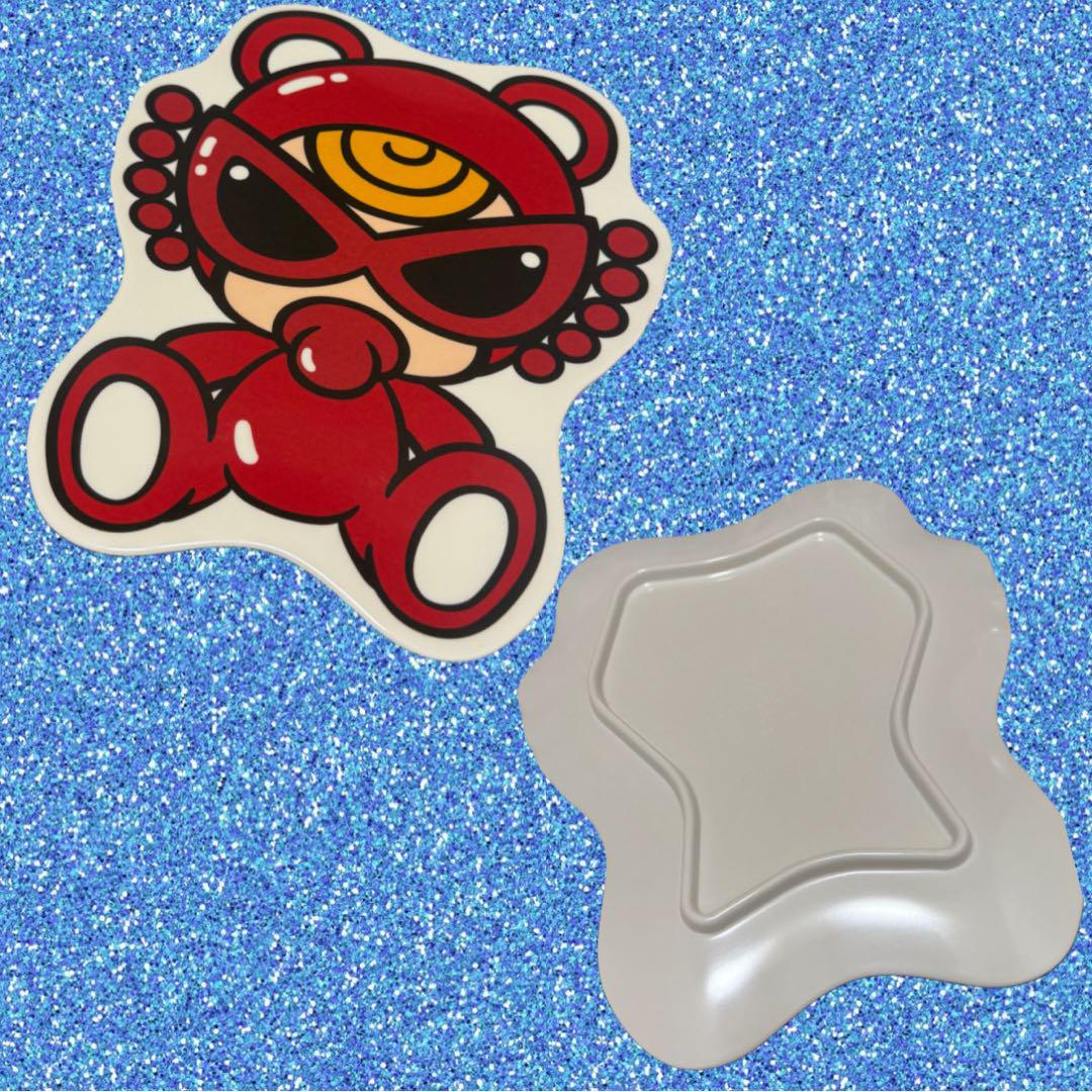 メラニン製 食器 トレー 3点セット［HYSTERIC MINI］ノベルティ