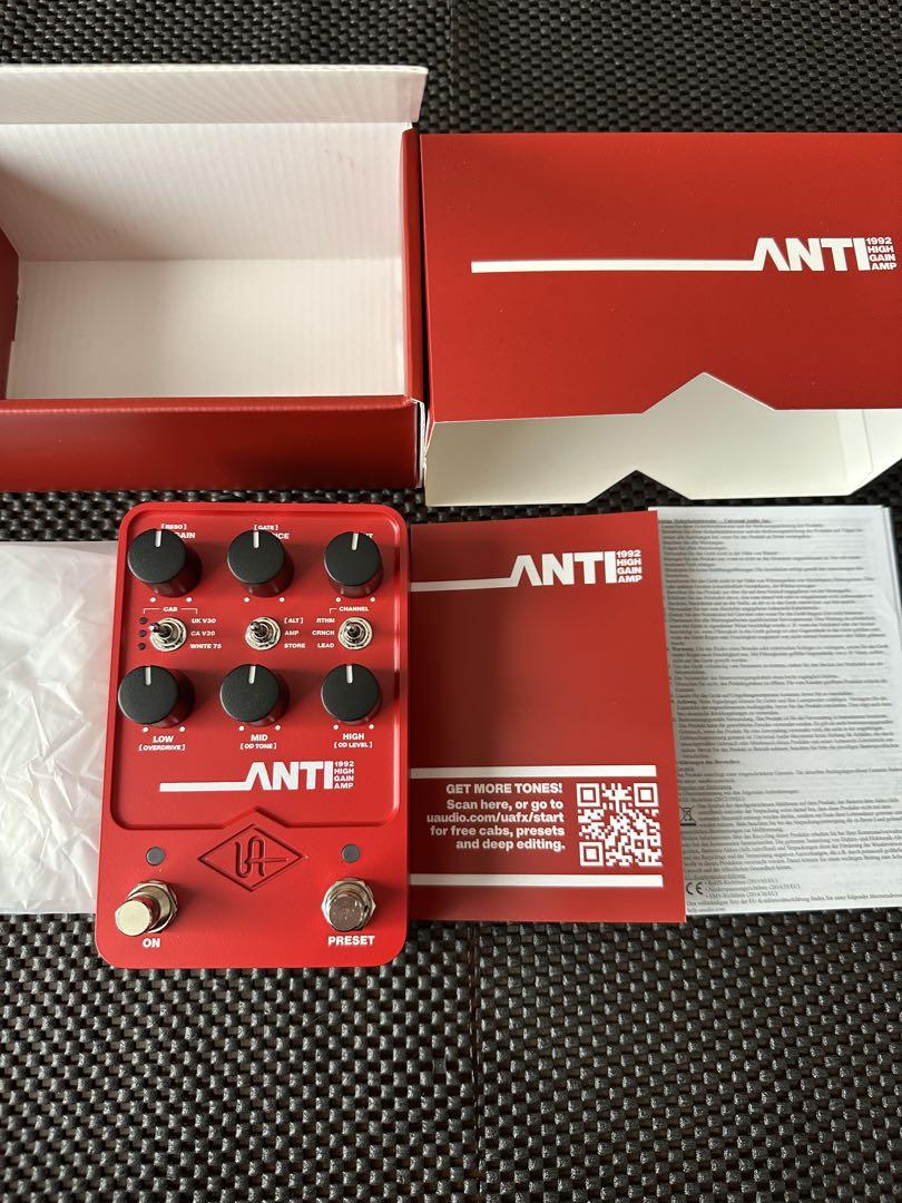 ギター Universal Audio UAFX ANTI