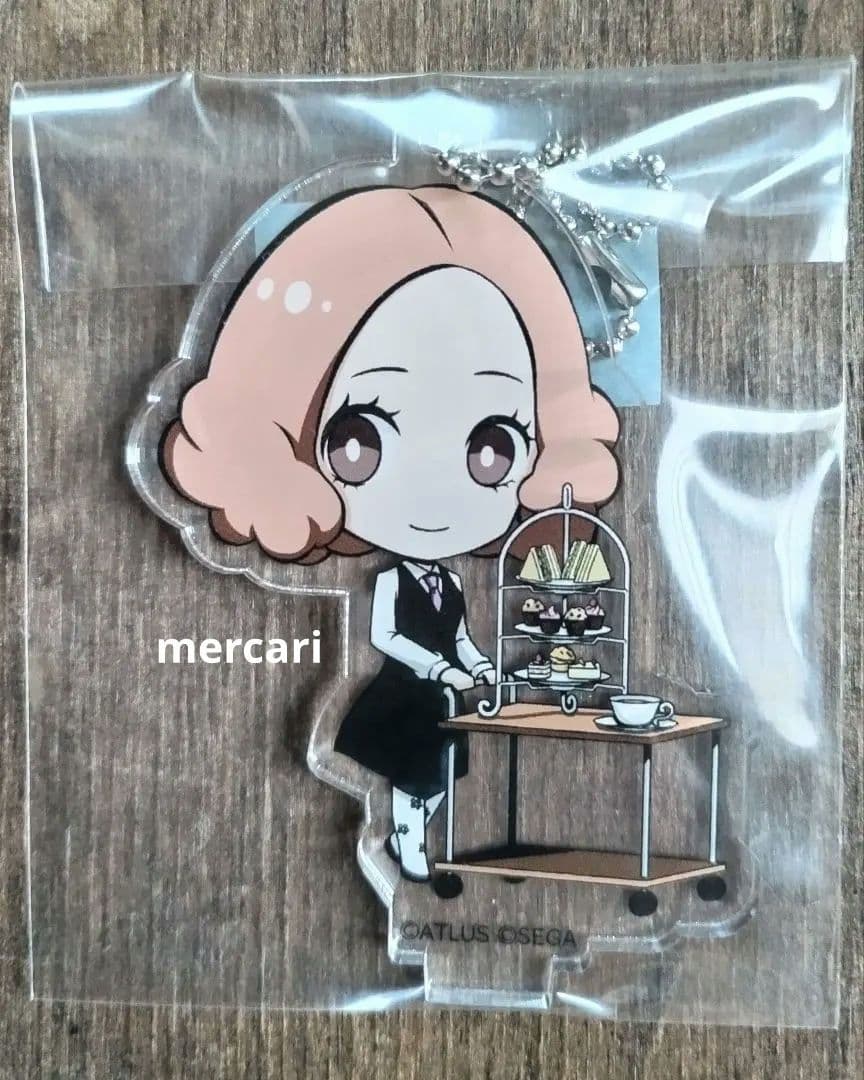 奥村春 セガコラボカフェ アクリルスタンドキーホルダー 台座なし