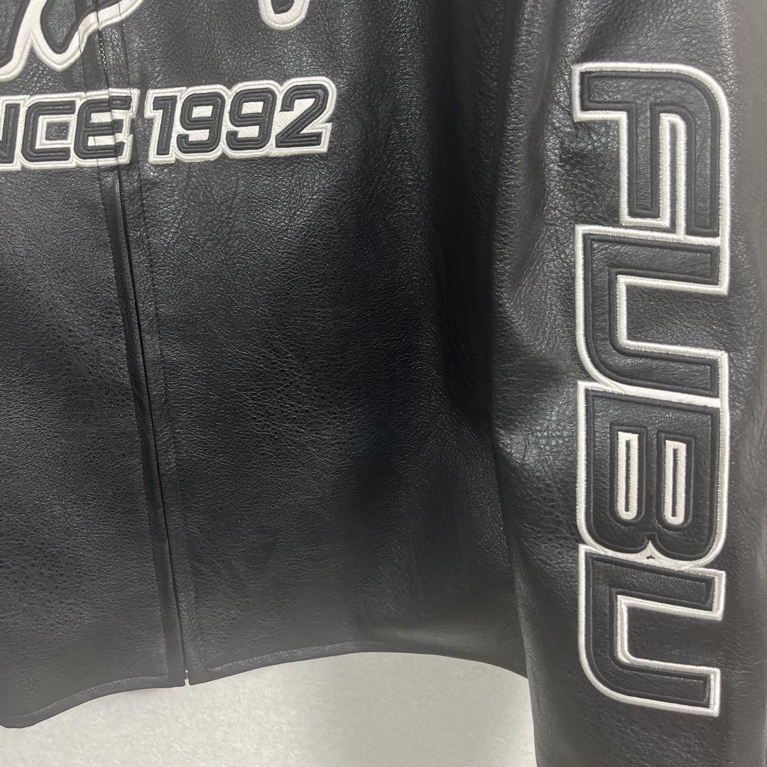 美品！FUBU レザージャケット Lサイズ 黒