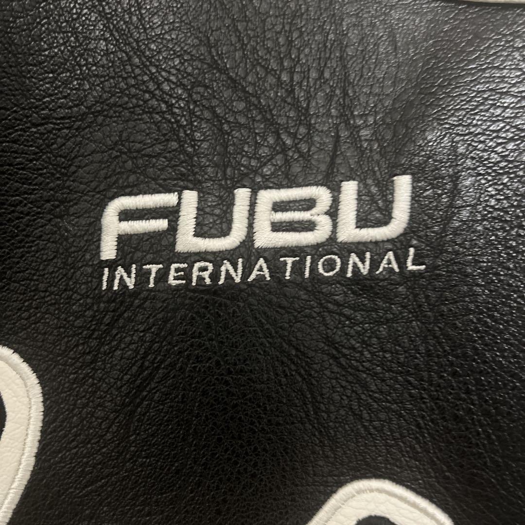 美品！FUBU レザージャケット Lサイズ 黒