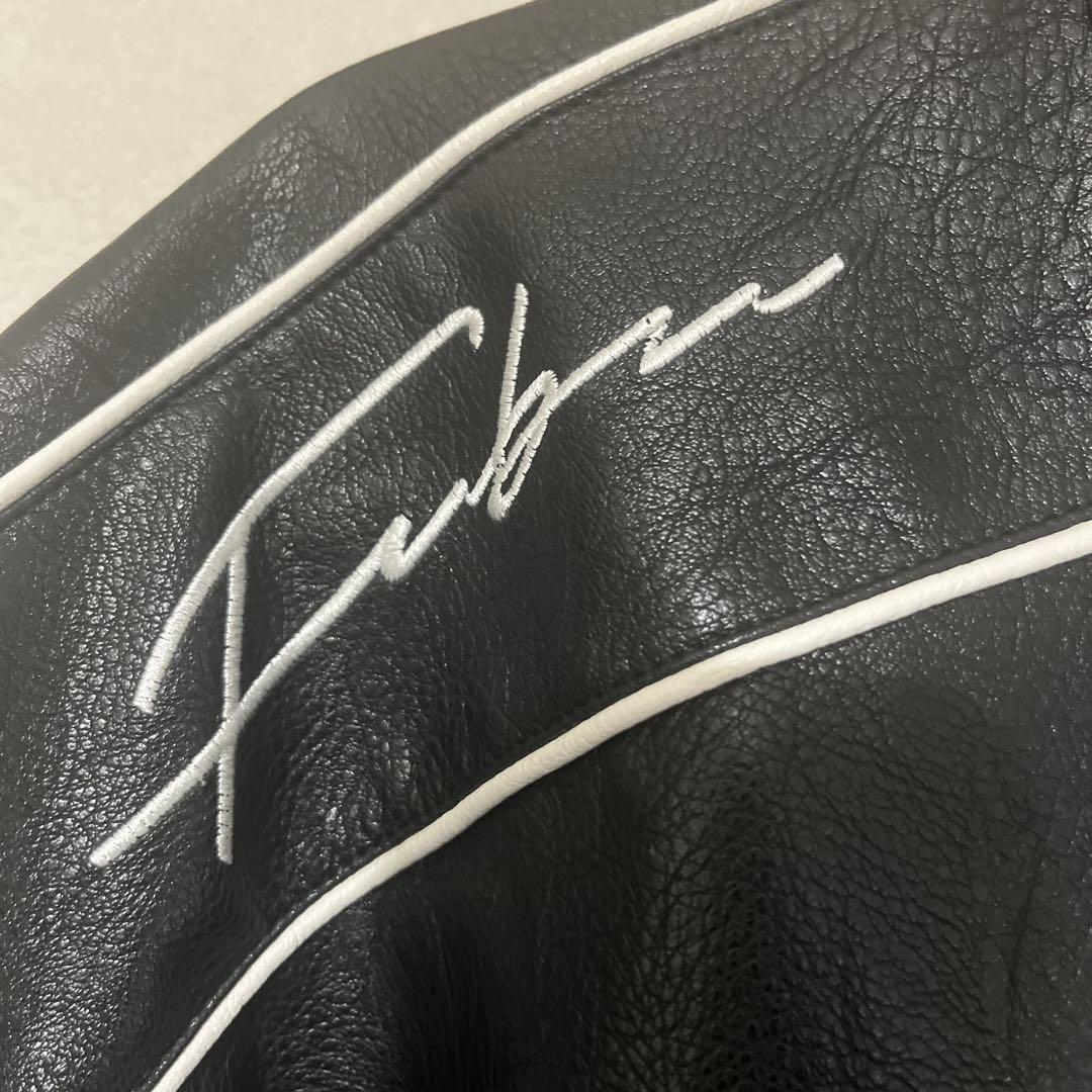 美品！FUBU レザージャケット Lサイズ 黒