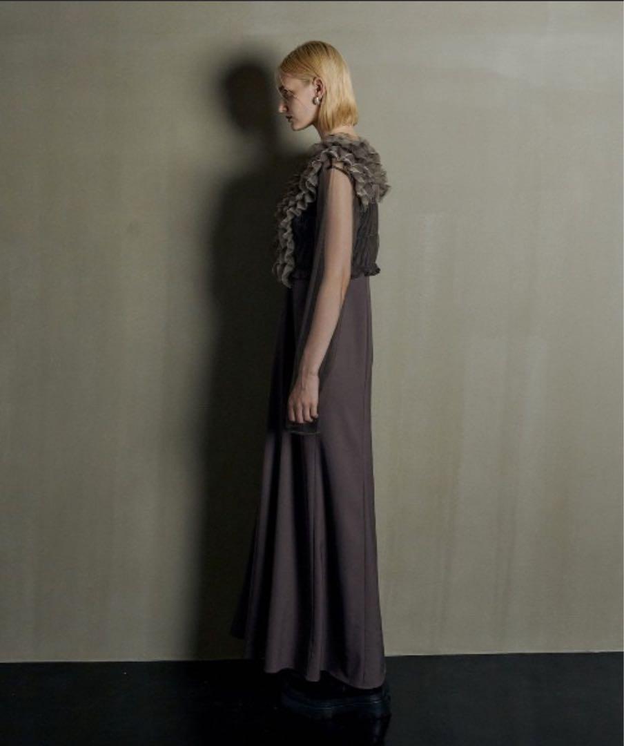 etUNIVER エトユニヴェール Many way frill dress